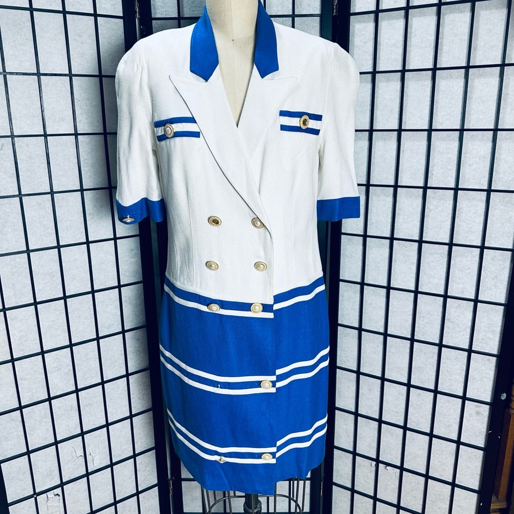 Louis Féraud Vintage Sailor Dress